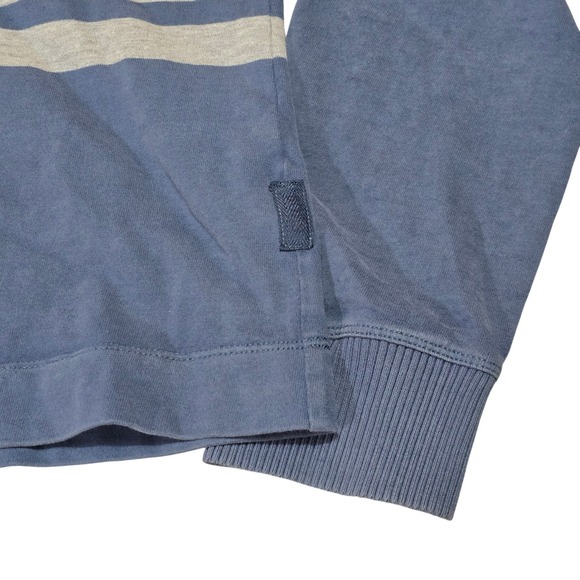 Hugo Boss Men's Regular Fit Striped Long Sleeve Polo Shirt Blue & Grey M - Picture 4 of 8